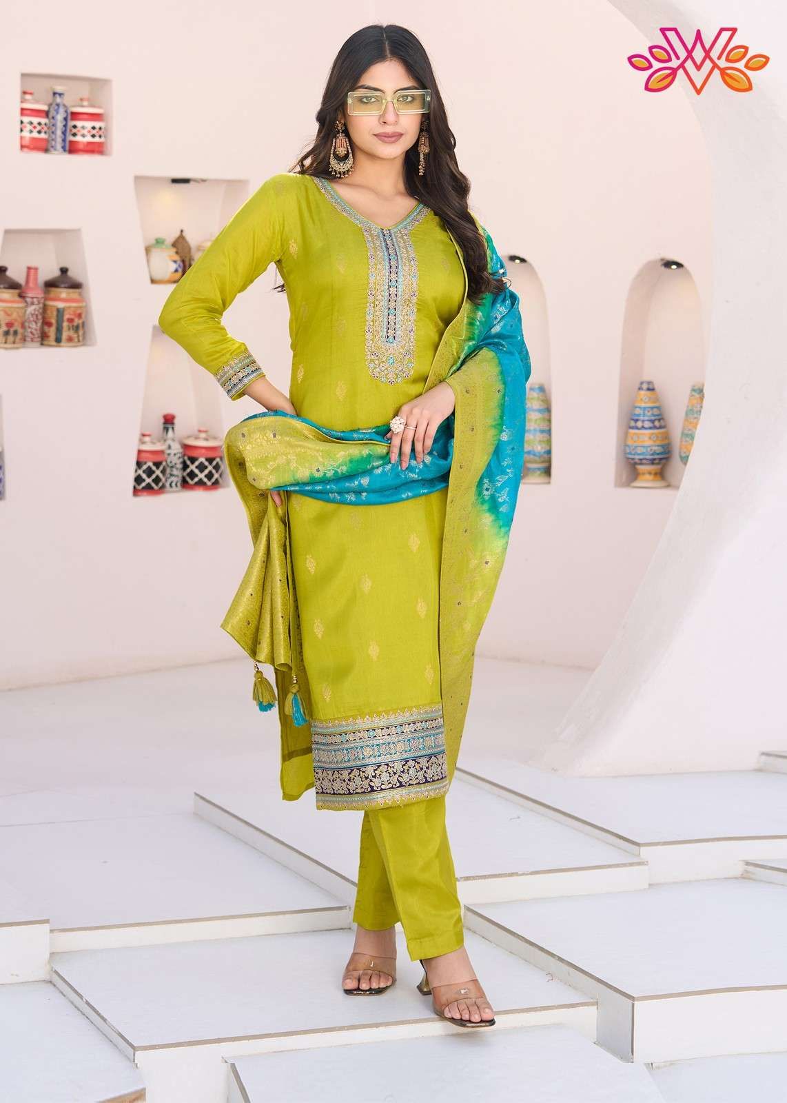 Liril Embroidery Work Str..